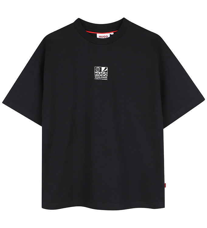 HUGO T-shirt - Sort m. Print