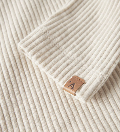 Lil' Atelier Bluse - Rib - NmmRajo - Turtledove