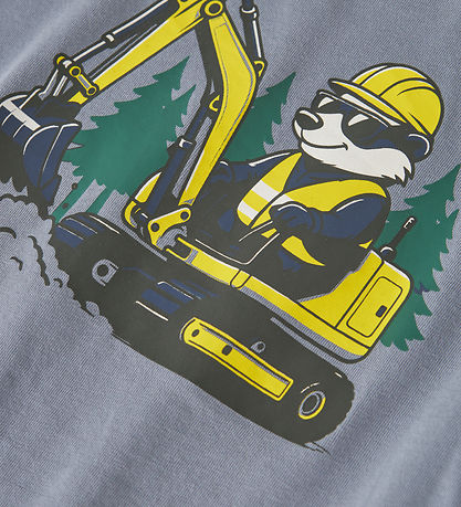 Name It Bluse - NmmVagno - Loose - Tradewinds/Excavator Badger