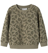 Name It Sweatshirt - NmmVimo - AOP - Mermaid/Dino