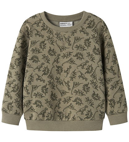 Name It Sweatshirt - NmmVimo - AOP - Mermaid/Dino