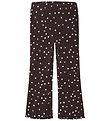 Name It Bukser - NmfVemia - Rib - Chocolate Plum/Small Dots