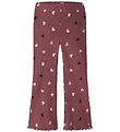 Name It Bukser - NmfVemia - Rib - Wild Ginger/Hearts