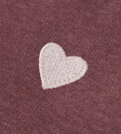 Name It Sweatshirt - NmfVima - Wild Ginger/Heart Embroidery