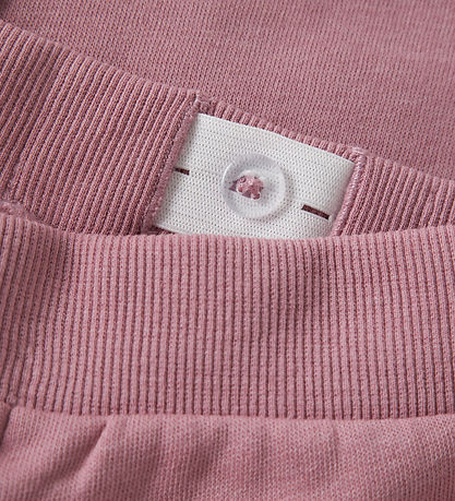 Name It Sweatpants - NmfVima - Lilas/Heart Embroidery