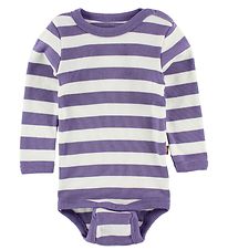 Katvig Body - L/Æ - Hvid/Lilla Stribet Katvig Body - L/Æ - Hvid/Lilla Stribet