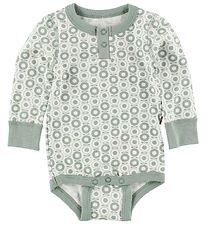 Katvig Classics Body - L/Æ - Hvid m. Støvet Grønne Æbler Katvig Classics Body - L/Æ - Hvid m. Støvet Grønne Æbler