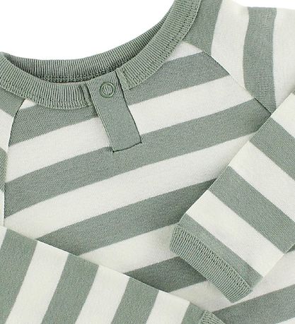 Katvig Jumpsuit - White/Dusty Green Striped Katvig Jumpsuit - White/Dusty Green Striped