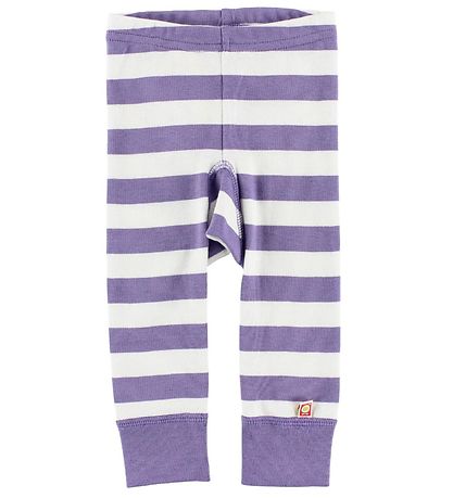 Leggings Katvig - Blanc/Violet Rayures Leggings Katvig - Blanc/Violet Rayures