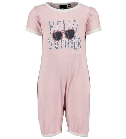 Hummel Zomerromper - HMLLoralai - Roze m. Print Hummel Zomerromper - HMLLoralai - Roze m. Print