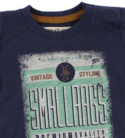 Small Rags T-Shirt - Navy m. Print Small Rags T-Shirt - Navy m. Print