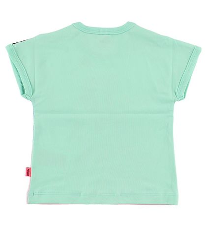 Me Too T-Shirt - Mint m. Papegøjer/Sommerfugle