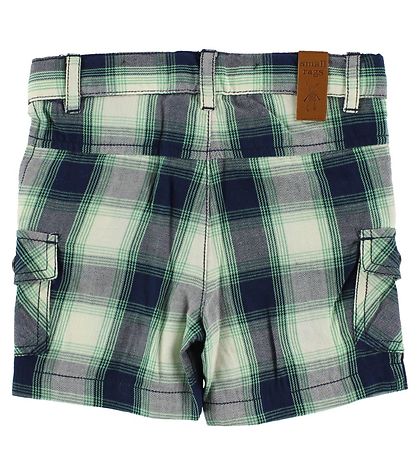 Small Rags Shorts - Navy/Groen/Wit Small Rags Shorts - Navy/Groen/Wit
