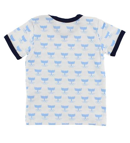Freds World T-shirt - White w. Whales