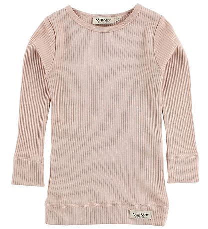 MarMar Bluse - Rib - Modal - Rosa MarMar Bluse - Rib - Modal - Rosa