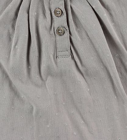 Noa Noa miniature Kleid - Grau m. Silberne Punkte Noa Noa miniature Kleid - Grau m. Silberne Punkte
