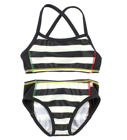 Katvig Classics Bikini - UV60 - Zwart/Wit Gestreept Katvig Classics Bikini - UV60 - Zwart/Wit Gestreept