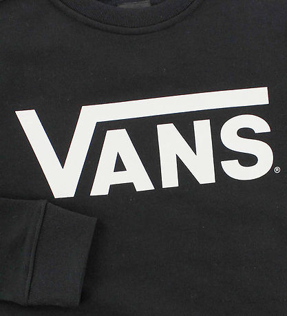 Vans Sweatshirt - Sort m. Logo Vans Sweatshirt - Sort m. Logo