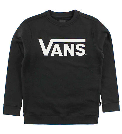 Vans Sweatshirt - Sort m. Logo Vans Sweatshirt - Sort m. Logo
