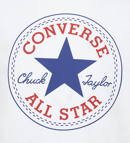 Converse T-shirt - Hvid m. Logo Converse T-shirt - Hvid m. Logo