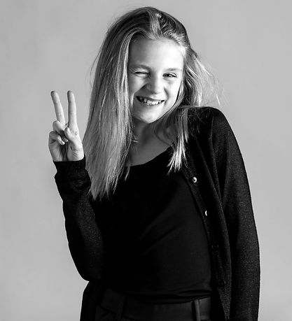 The New Cardigan - Black w. Glitter The New Cardigan - Black w. Glitter