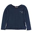 Blouse Roxy - Marine av. Texte/Boutons
