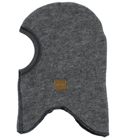 Mikk-Line Elefanthue - Uld - 1-lags - Grå Mikk-Line Elefanthue - Uld - 1-lags - Grå