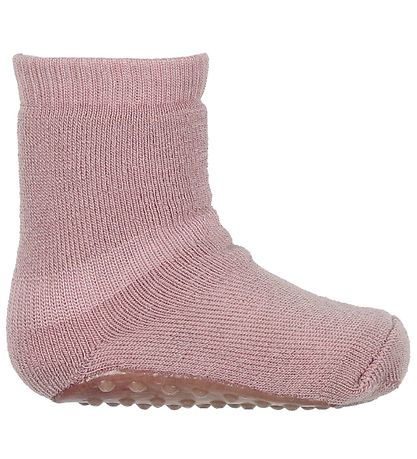 MP Sokker m. Antiskli Bunn - Ull - Gammelrosa MP Sokker m. Antiskli Bunn - Ull - Gammelrosa