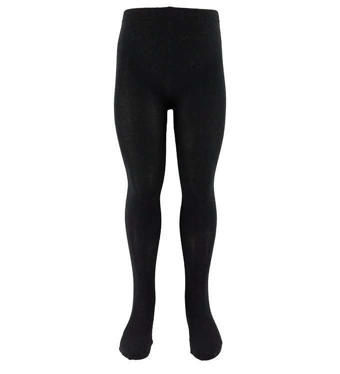 MP Strømpebukser - Sort m. Glimmer