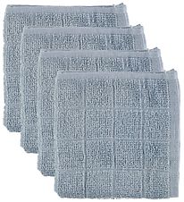 Pippi Baby Washcloths - 4-Pack - Light Blue Pippi Baby Washcloths - 4-Pack - Light Blue
