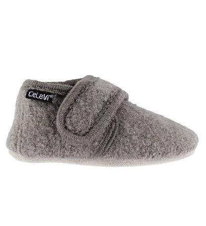 CeLaVi Slippers - Wool - Light Grey Melange CeLaVi Slippers - Wool - Light Grey Melange
