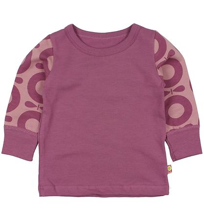 Katvig Classics Pullover - Lila/Pink m. Lila Äpfeln