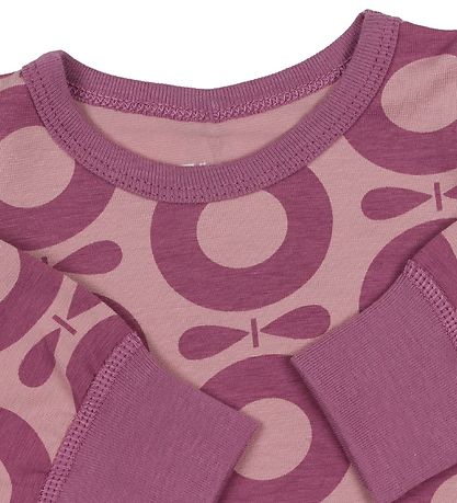 Katvig Classic Blouse - Rose w. Purple Apples
