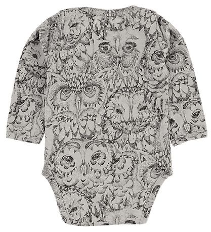 Body m/l Soft Gallery - Bob - Gris av. Chouettes Body m/l Soft Gallery - Bob - Gris av. Chouettes