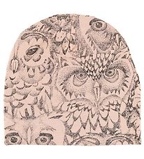 Soft Gallery Muts - Muts - Roze m. Uilen Soft Gallery Muts - Muts - Roze m. Uilen