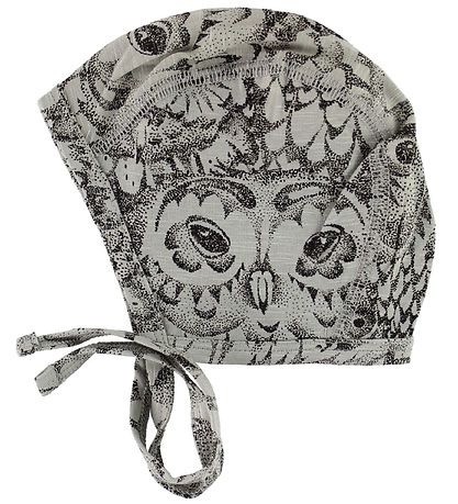 Soft Gallery Baby Hat - Hattie - Grey w. Owls Soft Gallery Baby Hat - Hattie - Grey w. Owls
