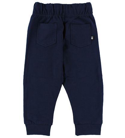 Danefæ Sweatpants - Navy Melange Danefæ Sweatpants - Navy Melange