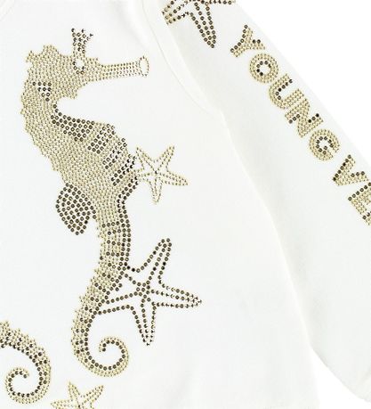 Young Versace Sweatshirt - Hvid m. Søheste