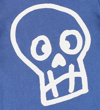 Stella McCartney Kids T-shirt - Blue w. Skull Stella McCartney Kids T-shirt - Blue w. Skull