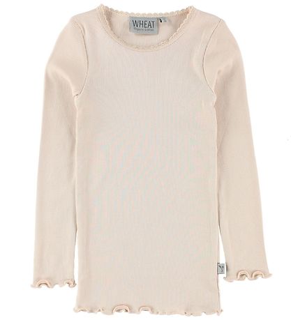 Wheat Blouse - Rib - Reese - Powder