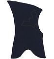Racing Kids Schlupfmütze - 2-lagig - Navy m. Fledermaus