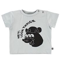 Molo T-shirt - Emilio - Pearled Blue Molo T-shirt - Emilio - Pearled Blue