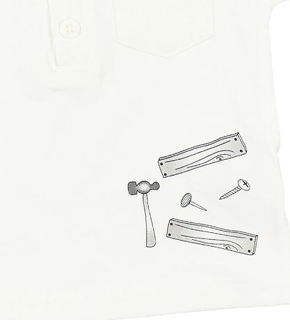 T-Shirt Fixoni - Crème av. Imprimé T-Shirt Fixoni - Crème av. Imprimé