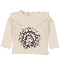 En Fant Blouse - Gate - Rose Melange w. Print En Fant Blouse - Gate - Rose Melange w. Print
