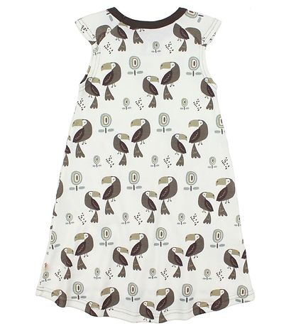 Robe Katvig - Crème/Marron av. Toucans Robe Katvig - Crème/Marron av. Toucans