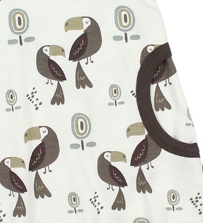 Robe Katvig - Crème/Marron av. Toucans Robe Katvig - Crème/Marron av. Toucans