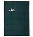 Tableau Design Letters - A4 - Foncé Vert Tableau Design Letters - A4 - Foncé Vert