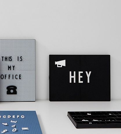 Design Letters Ikoner - Kontor - Hvid