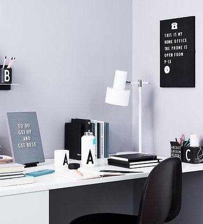 Design Letters Ikoner - Kontor - Hvid