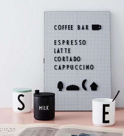 Design Letters Ikoner - Mad - Sort